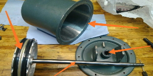 Гидроцилиндр опресовщика труб