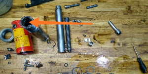 Ремонт гидроцилиндра трубогиба