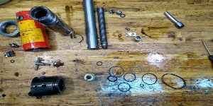 Ремонт гидроцилиндра трубогиба